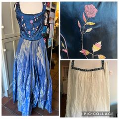 fancy dress handmade medieval dress and top