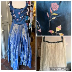 fancy dress handmade medieval dress and top