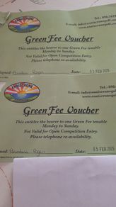 Golf Green Fee tickets