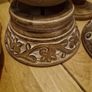 wooden candle holder Image 5
