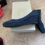 Navy wedge shoes size 40 dune never worn Image 5