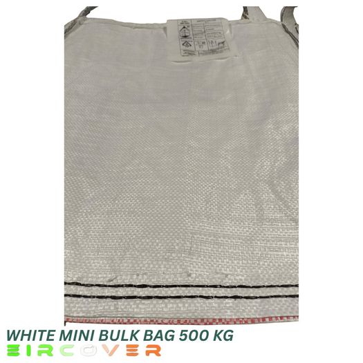 Mini Bulk bag white 50cm x 50cm x 50cm single trip