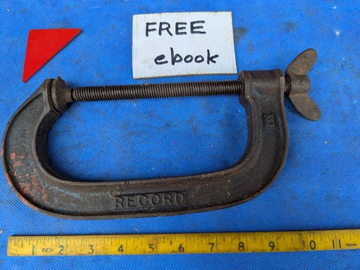 6" G clamps by Record