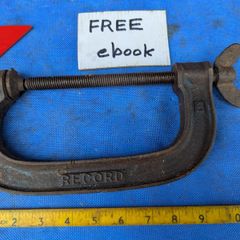 6" G clamps by Record
