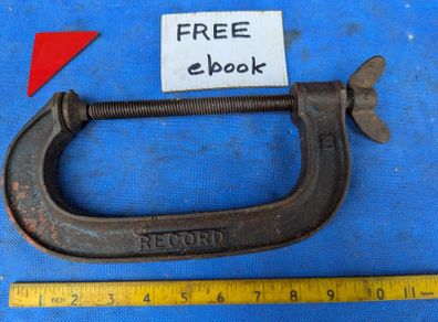 6" G clamps by Record