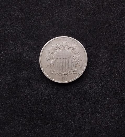 United States : 1868 Shield Nickel