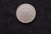 United States : 1868 Shield Nickel