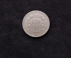 United States : 1868 Shield Nickel