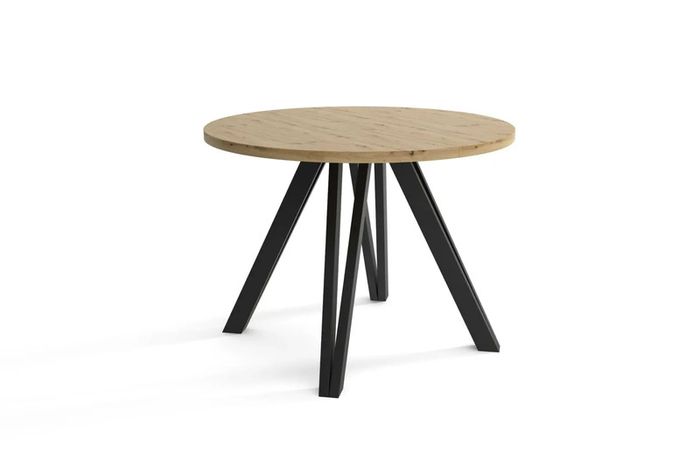 Marco Modern Extendable Round Dining Table 100-140