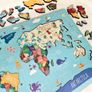Map Puzzle Montessori Toys Educational Brand new Image 10