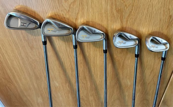 Silver Diamond Steel golf iron half set