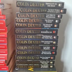 13 Books Colin Dexter Morse Complete Collection