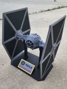 Star Wars - TIE/LN Space Superiority Fighter 3D model (Free Postage)