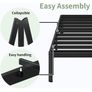 3ft Single Bed Frame with Rounded Corner Legs Image 6