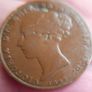 1844 Jersey One Twenty-Sixth 1/26 Shilling Coin Image 4