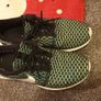 nike green black runners shoes Image 2