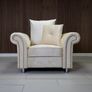 Olympia Cream Scatter Cushions Sofa Set Image 10