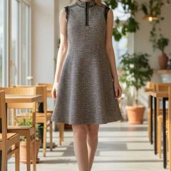 Grey Karen Millen Dress Size 16