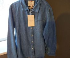 Sezane denim shirt M BNWT
