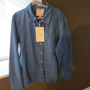 Sezane denim shirt M BNWT
