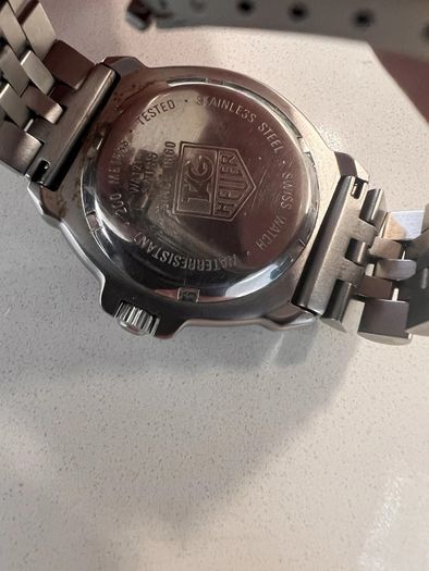 AG Heuer F1 Formula 1 Vintage. New battery. Original box