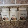 Rustic Farmhouse Herb Storage Jars  Set of 3 Image 2