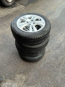 Alloy wheels Tyres 4x Opel Corsa 185/60r15