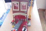 Fisher Price Fire Station,Brigade and Figures