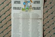 Ballad sheet - Arthur o' Bradley - printed in Preston