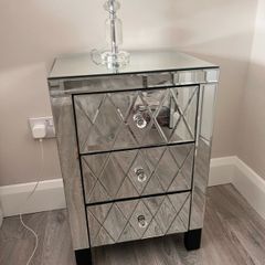 Bedside lockers x 2