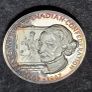 (41.3 Grams .999 Silver) 1967 Canadian Confederation Centennial Medal John A. Macdonald Image 3