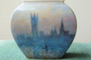 Goebel Vase featuring Monet Painting