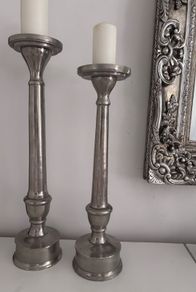 Meadows & Byrnes pillar candle holders