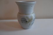 Floral painted small vase