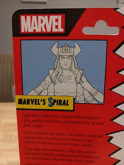 Marvel Legends Spiral