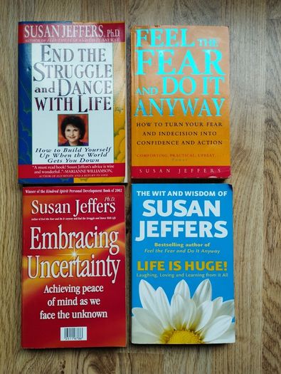Susan Jeffers Bundle - Overcoming Fear and Embracing Life - 4 Books