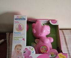baby t rex pink, baby clementoni