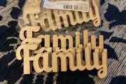 25 Wooden FAMILY titles for crafting