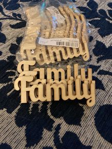 25 Wooden FAMILY titles for crafting