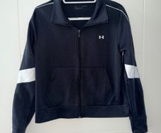 Under Armour Womens Black Full Zip Training Jacket - size M