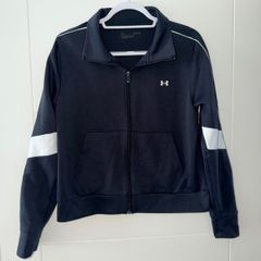 Under Armour Womens Black Full Zip Training Jacket - size M