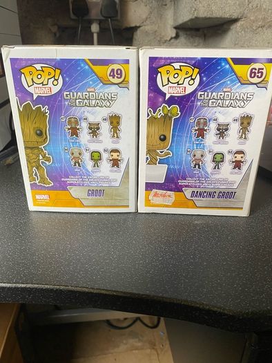 Groot POP Figures x 2
