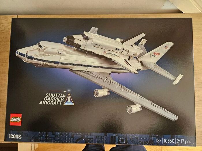 lego icons 10360 shuttle carrier aircraft