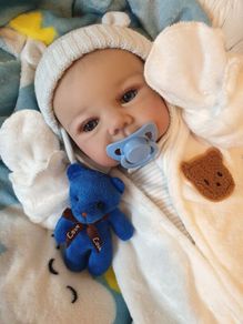 Reborns By Laura.  Newborn Baby Ethan.  19inch, 4lb Weighted Reborn Doll.  Welcome To View