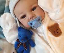 Reborns By Laura.  Newborn Baby Ethan.  19inch, 4lb Weighted Reborn Doll.  Welcome To View