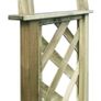 Trellis Arch Green Impregnated Pinewood Image 3