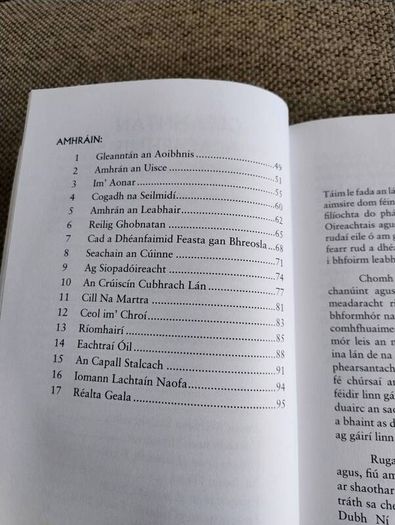 Gleanntan an Aoibhnis Danta agus Amhrain le Sean O Muimhneacain 2011 signed by the author plus 2 CDs included see photos FREE STANDARD POSTAGE INCLUDED