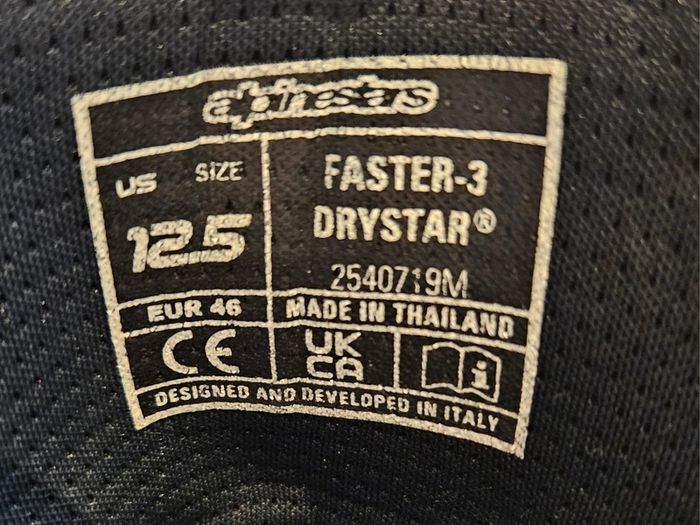 Alpinestars Drystar Faster 3