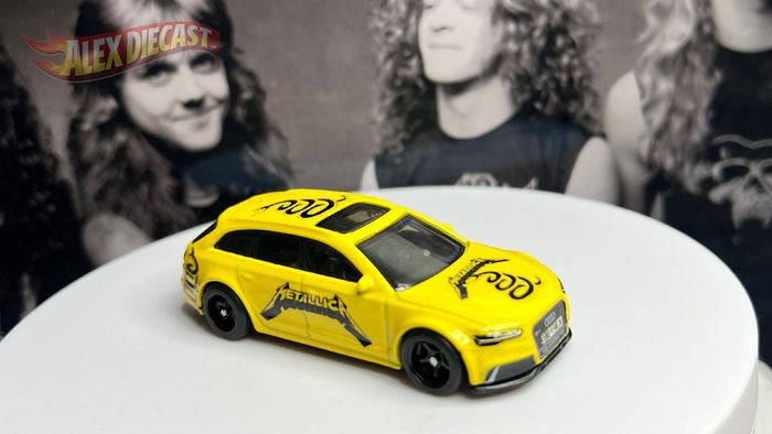 METALLICA - Audi RS6 Custom 1/64 Hot Wheels