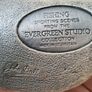 Vintage Heavy-duty Evergreen Studios Collection . Fishing Sporting Scene.very Finely Detailed. Image 3